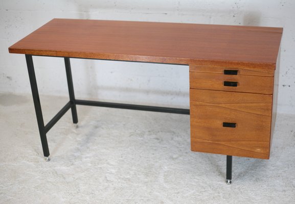 Wood and steel desk cheap