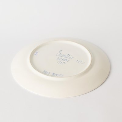Italian Ceramic Platter from Ernestine Salerno, 1960s for sale at