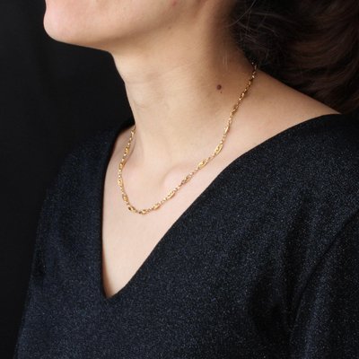 18 karat rose gold chain best sale