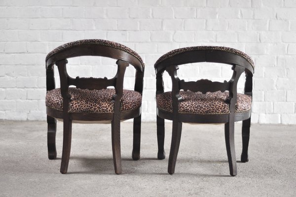 Leopard vanity chair deals