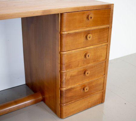 Cherry desk shop with drawers