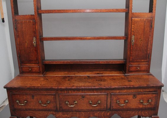 18th Century Country Oak Dresser And, How Much Is An Antique Oak Dresser Worth
