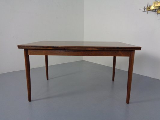 Rosewood Extendable Dining Table Denmark 1960s for sale at Pamono