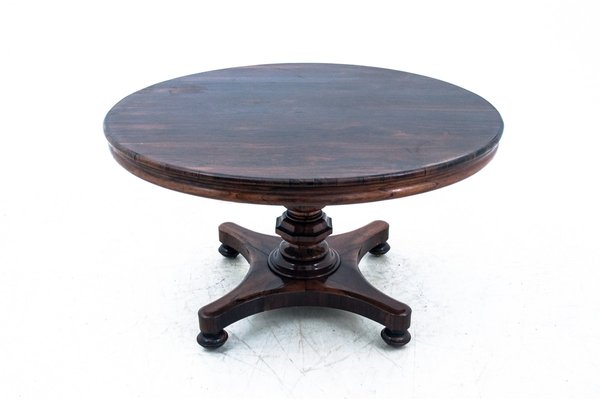 Antique Rosewood Round Table For, Old Round Wooden Kitchen Table