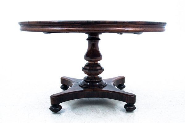 Antique Rosewood Round Table For, Antique Round Entry Table