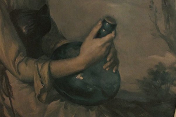 FRANCISCO RIBERA フランシスコ・リベラ 油絵 裸婦画 サイン入り