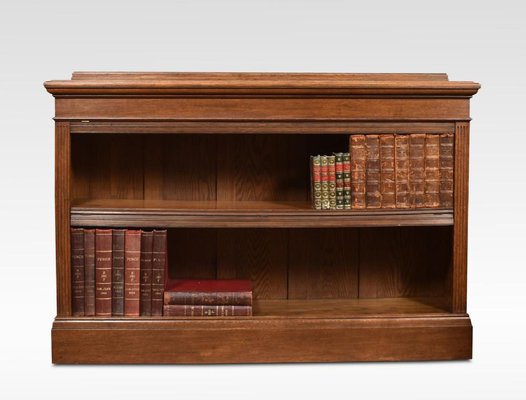Oak Open Bookcase For At Pamono, Dark Brown Wood Open Bookcases