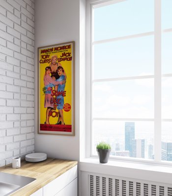 Some Like It Hot Original Vintage Movie Poster, Australian, 1960s