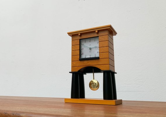 Postmodern Italian Mantel Clock by Michael Graves for Alessi for