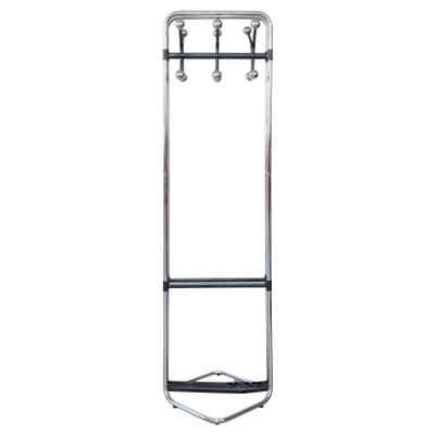 Modern Bauhaus Chrome Coat Rack Umbrella Stand