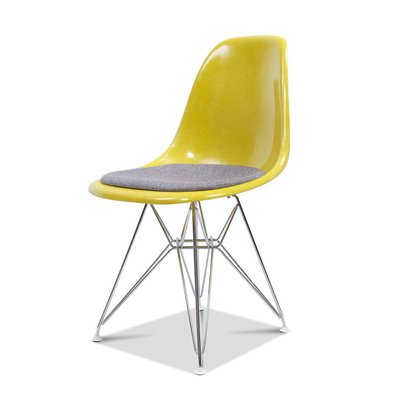 Side Chair By Eames For At Pamono, Eames Molded Side Chair Cushion