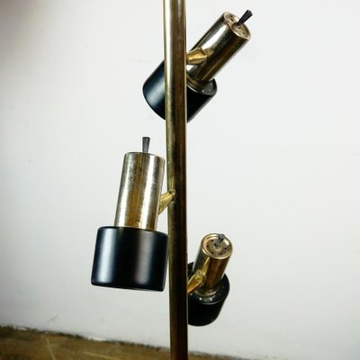 Mid Century Adjustable Tension Spot Floor Pole Lamp from Hala