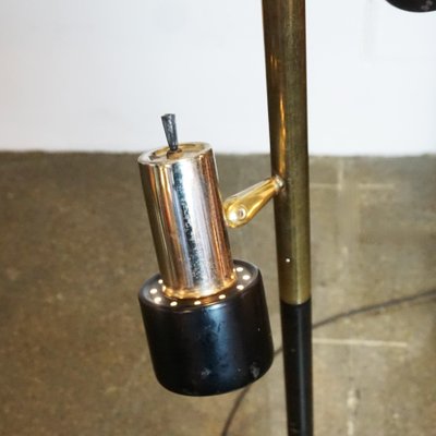 Mid Century Adjustable Tension Spot Floor Pole Lamp from Hala