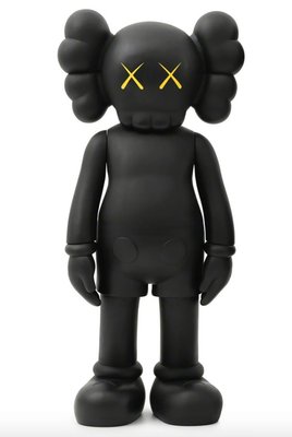 Kaws, Companion, Black, 2017, Painted Cast Vinyl for sale at Pamono