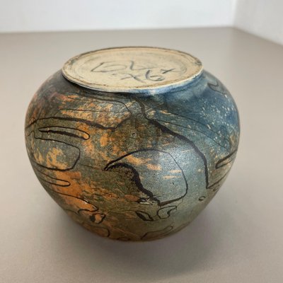 Abstract Ceramic Studio Pottery Object by Gerhard Liebenthron, Germany,  1970s for sale at Pamono
