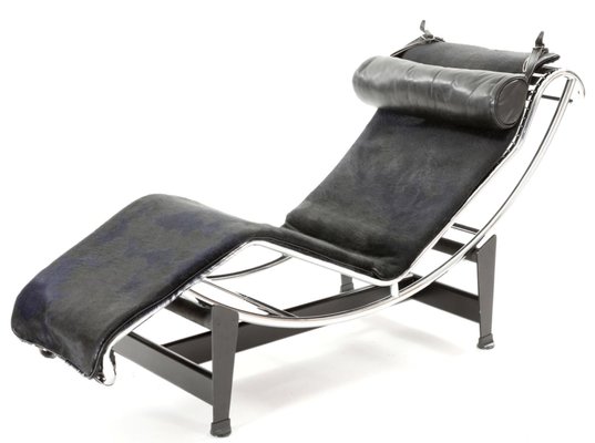 Le Corbusier, Le Corbusier for Cassina LC4 adjustable chaise lounge