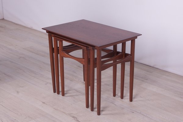 87933★POUL HUNDEVAD ネストテーブル 1960\'s 87933☆POUL HUNDEVAD ネストテーブル 1960's Lloyd's Antiques Real