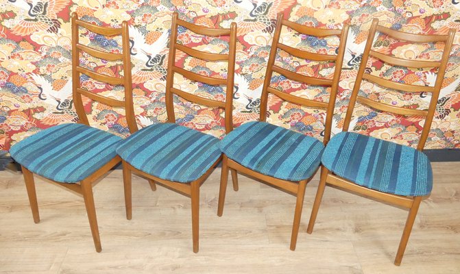 Turquoise dining chairs sale set of 4
