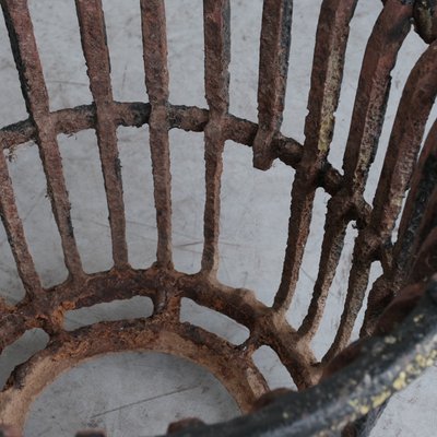 Metal log baskets sales