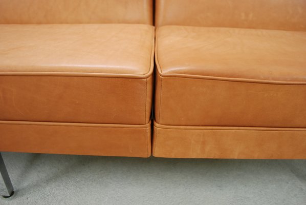 Cognac Leather Modular Sofa Set By, Leather Modular Sofa Uk