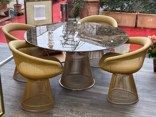 Warren platner dining chair top