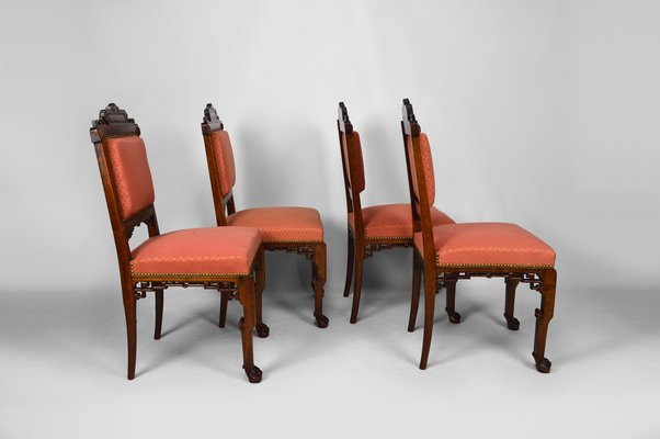 Japanese style dining chairs top