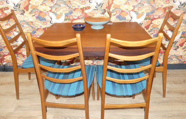 Large teak dining deals table