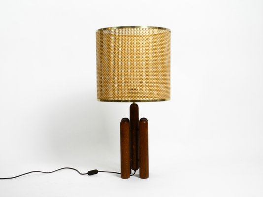 Braided Raffia Shade Table Lamp, Turtle Wicker Table Lamp