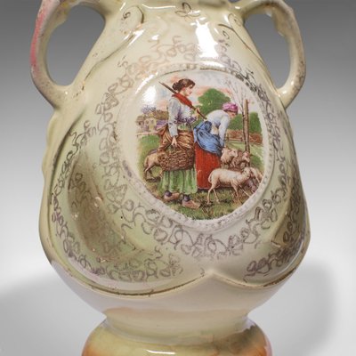 Small Vintage English Ceramic Display Vase, 1930 for sale at Pamono