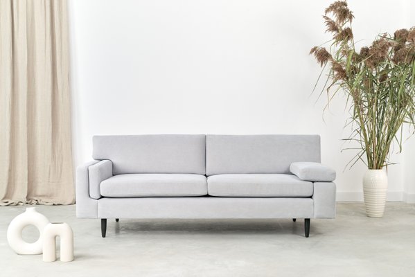 Grey scandinavian sofa top