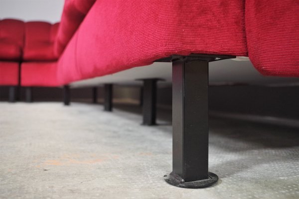 1980-70年代 vintage single sofa Sofá rojo, años 70 en venta en Pamono