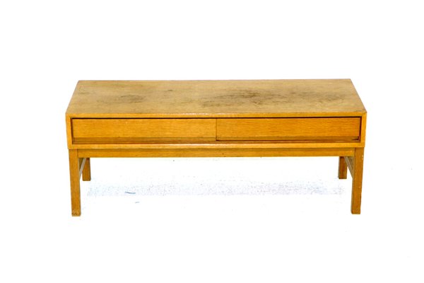 Swedish Oak Console By Marian Gabrinski For Ikea 1960s At Pamono Swedish Oak Console By Marian Gabrinski, Oak Framed Mirror Ikea Taiwan