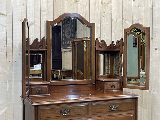 Vintage English Walnut Dresser for sale at Pamono
