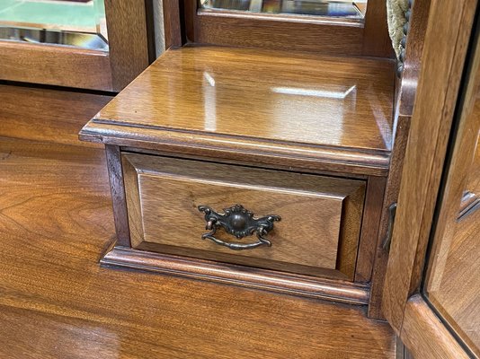 Walnut dresser set top