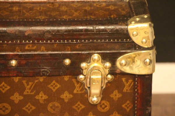 Stenciled Monogram Cabin Steamer Trunk by Louis Vuitton, 1920s for