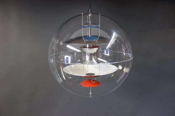 Danish Globe Lamp by Verner Panton for VerPan, 1969 for sale at Pamono