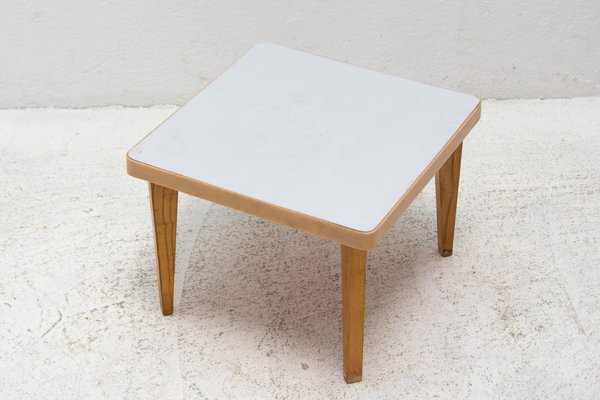 Small mid century side table top