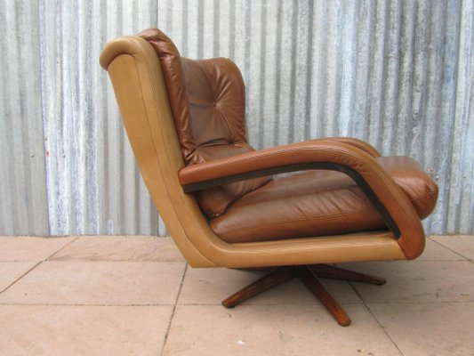 Zweifarbiger Vintage Lounge Sessel 1960er Bei Pamono Kaufen