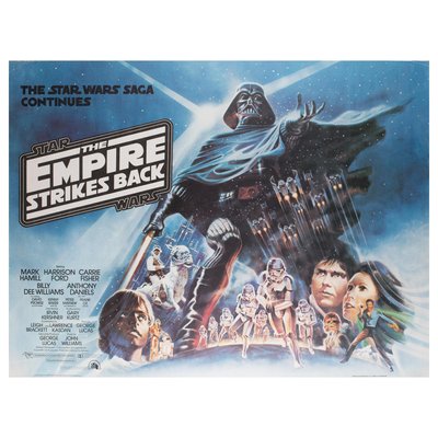 Vintage UK British Star Wars The Empire Strikes Back Poster Magazine Twin Pack 
