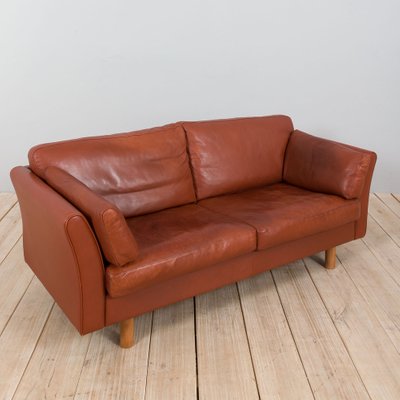 Mid Century Danish Vintage Brown, Vintage Leather Sofa Melbourne Australia