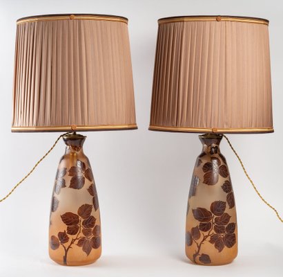 Art Nouveau Table Lamps By Jean Daum, Best Large Table Lamps