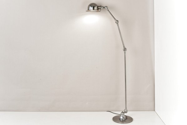 Metal Floor Lamp By Jean Louis Domecq, Tall Gooseneck Floor Lamp