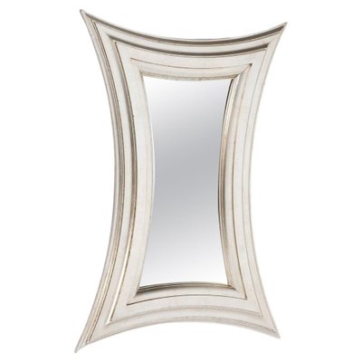 Specchio Hollywood Regency con cornice in metallo, anni '40 in vendita su  Pamono