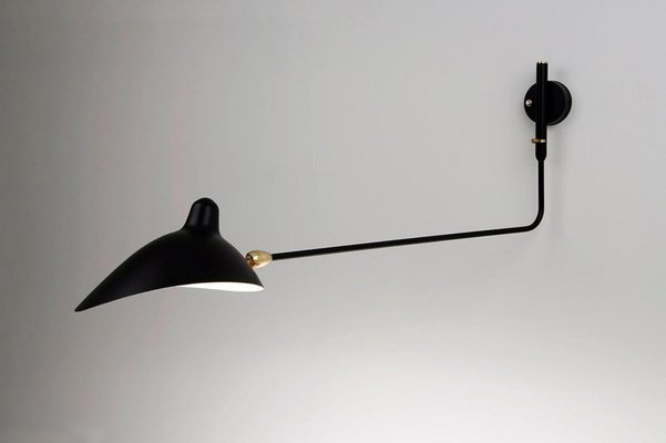 Straight arm wall sconce best sale