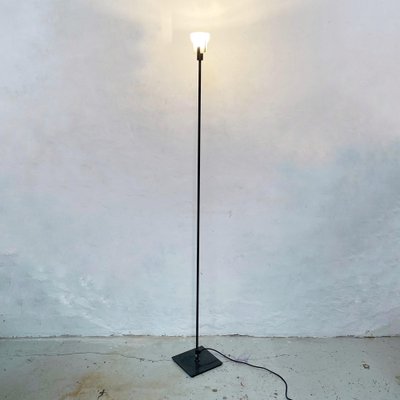 Opal Glass Floor Lamp, Modern Metal Floor Lamp