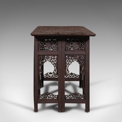 Antique outlet campaign table