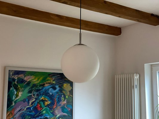 Mid-Century Pendant Globe Lamp for sale at Pamono