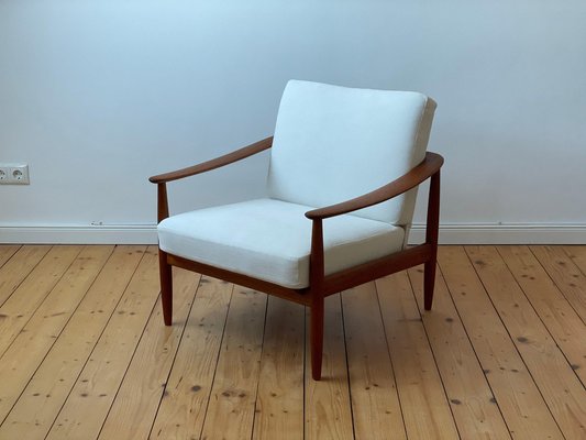 Danish teak armchair top