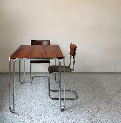 Model B10 Dining Table by Marcel Breuer for Slezak Factories, 1927 for sale  at Pamono