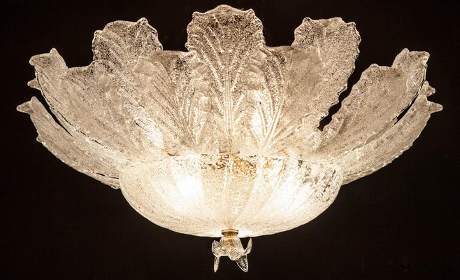 Murano Glass And Brass Ceiling Lights Venice 1980 Set Of 2 For At Pamono Brass Ceiling Lights Venice 1980, Venice 7 Light Adjustable Pendant Chandelier